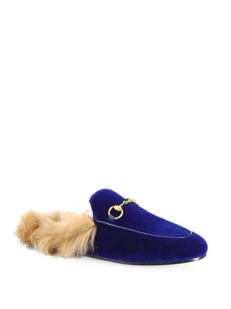 gucci rubber mule|Gucci velvet mules with fur.